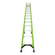 Escalera de Extensión / Aluminio + Fibra de Vidrio / 8.5 m (27.9 ft) / Capacidad 136 kg / Peso 24.31 kg / Escalones Antifatiga / | SIERRA STORE