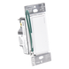Interruptor Táctil On/Off / 8 A Iluminación / 5.8 A (¼ HP) Motor / Control RadioRA 3 / Cable Neutro Requerido / Acabado Satinado Nieve | SIERRA STORE