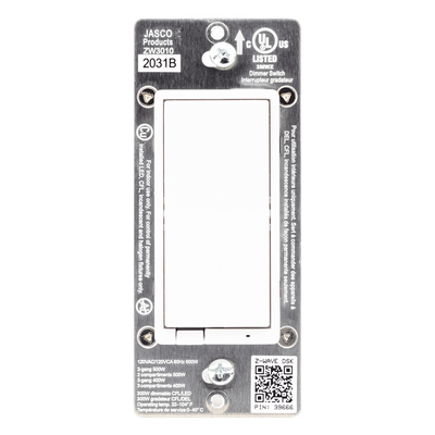 (ZWAVE) Dimmer, señal inalámbrica Z-WAVE, compatible con HUB HC7, C8, panel de alarma L5210, L7000, Total Connect. y Alarm.Com | SIERRA STORE