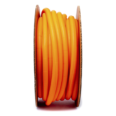 PANDUIT CLT100F-C3 - Tubo Corrugado Abierto / 1 in (25.4 mm) Diámetro / 30.5 m (100 ft) / Polietileno / Naranja / UL 94 HB / RoHS | SIERRA STORE