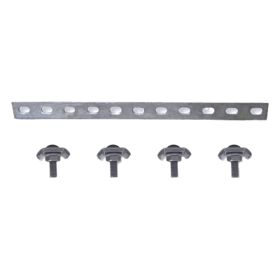 Kit de Unión para Charolas / 13 Piezas / Acabado Galvanizado por Inmersión en Caliente / Bimetálico / Uso Exterior y Zonas Húmedas / | SIERRA STORE