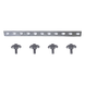 Kit de Unión para Charolas / 13 Piezas / Acabado Galvanizado por Inmersión en Caliente / Bimetálico / Uso Exterior y Zonas Húmedas / | SIERRA STORE