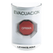 Botón de Evacuación / Cubierta Policarbonato / Restablecimiento con Llave / Bocina Integrada / Interior-Exterior / -40 a 121 °C | SIERRA STORE