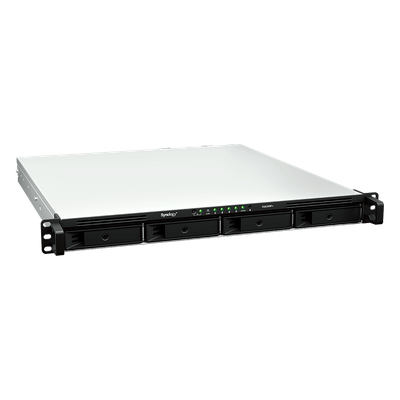 Servidor NAS Rackmount / 4 Bahías Hot-Swappable / 1U / 2000/1300 MB/s Lectura/Escritura / 4 Puertos 1GbE RJ45 / PCIe 3.0 x8 / Dual | SIERRA STORE