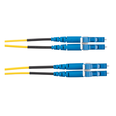 PANDUIT F92ERLNLNSNM025 - Jumper de Fibra Óptica / Monomodo 9/125 OS2 / LC-LC Dúplex / OFNR Riser / 25 m (82.02 pies) / Amarillo | SIERRA STORE