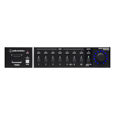 Mezclador Digital Automático / 6 Canales / Cancelación de Eco / 24-bit / Phantom 48V / Rack | SIERRA STORE
