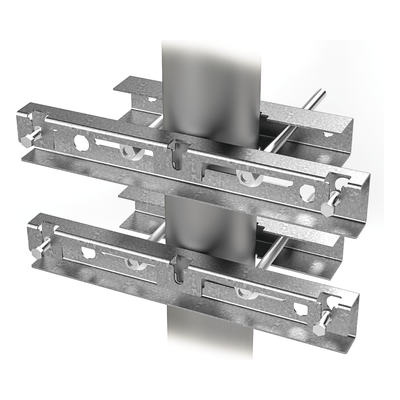 EPCOM INDUSTRIAL EI-PCB-40M-R2 - Montaje Galvanizado para Instalar en Poste o Pared Gabinetes con Iniciales EIPCB | SIERRA STORE