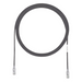 PANDUIT UTP28SP8INBL - Cable de Parcheo Cat6 / UTP 28AWG / 20.2 cm (0.66 ft) / Diámetro 3.8 mm / PoE hasta 48 cables en mazo / Negro | SIERRA STORE