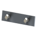 Conector de empalme / Aluminio anodizado / Riel 21 / Diseño compacto | SIERRA STORE