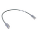 PANDUIT UTP28SP1GY - Cable de Parcheo Cat6 / UTP 28AWG / Diámetro Reducido 3.8 mm / 0.30 m (1 Pie) / Gris / LSZH-CM / PoE++ | SIERRA STORE