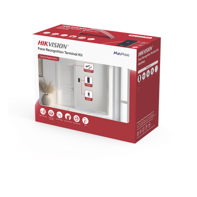 HIKVISION DS-KAS342 - Kit Terminal Control de Acceso / Reconocimiento Facial 1500 Rostros / 3000 Huellas + 3000 Tarjetas / Pantalla | SIERRA STORE