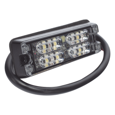 Luz de Advertencia LED / 12 LEDs 1W / 36 Patrones / Montaje Superficie 0.5" / IP67 / SAE Clase I / Rojo | SIERRA STORE