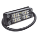 Luz de Advertencia LED / 12 LEDs 1W / 36 Patrones / Montaje Superficie 0.5" / IP67 / SAE Clase I / Rojo | SIERRA STORE
