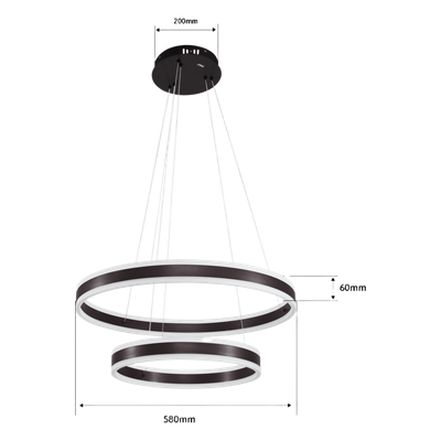 Lámpara de Techo LED / 110W / 8,800 lm / 3 Temperaturas de Color / Montaje Sobreponer / IP20 / Vida Útil 50,000 h | SIERRA STORE