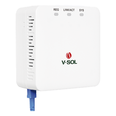 ONU Bridge EPON/GPON / 1 Puerto SC/UPC / 1 Puerto LAN Gigabit / Roseta Integrada / 91x91x41 mm / 4W | SIERRA STORE