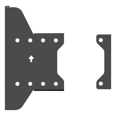 EPCOM INDUSTRIAL SDJH170 - Placa de Montaje Doble para Pantallas / Montaje Pared a Pared / 8.9 x 5 x 3.7 pulgadas / Compatible Madera | SIERRA STORE