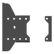 EPCOM INDUSTRIAL SDJH170 - Placa de Montaje Doble para Pantallas / Montaje Pared a Pared / 8.9 x 5 x 3.7 pulgadas / Compatible Madera | SIERRA STORE