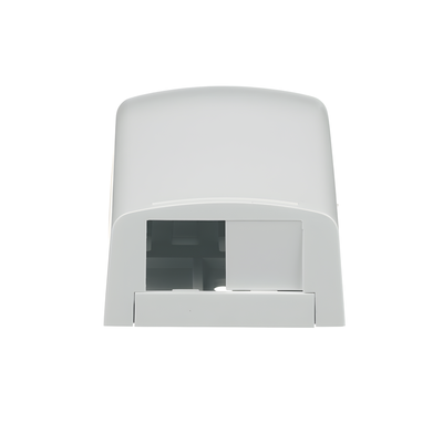 PANDUIT CBX2WH-AY - Caja de Montaje en Superficie / 2 Espacios Mini-Com / 2 Puertos / ABS / 1.95 x 1.06 x 3.65 pulgadas | SIERRA STORE