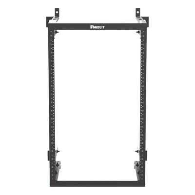 PANDUIT AWMR18 - Rack de Montaje en Pared / 19 Pulgadas / 18 UR / Profundidad Ajustable 18/21.5/25 Pulgadas / Rieles Roscados #12-24 | SIERRA STORE