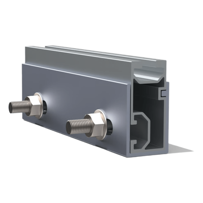 Cople de Aluminio para Riel / Aluminio Serie 6000 / Compatible N Rail 4.72 y M2 / Acero Inoxidable / 115 g | SIERRA STORE