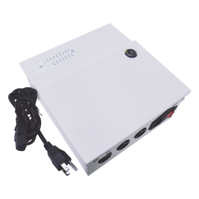 Fuente de Poder / Entrada 100-240 Vca / Salida 24 Vca / 20 A / 16 Canales / 36 W / Rango -25°C a 40°C / 8.5 x 7.95 x 3.86 in | SIERRA STORE