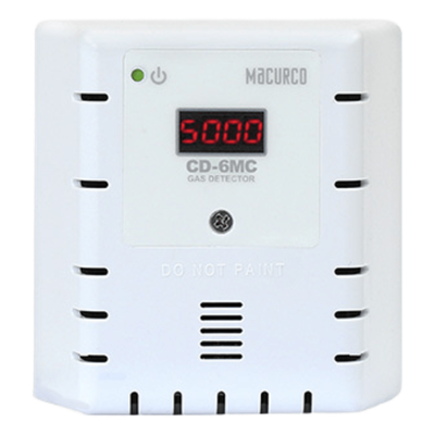 Detector y Controlador de CO2 / 0-2000 ppm / Doble Relevador / Salida 4-20 mA / Activación 600-1500 ppm / Pantalla Digital | SIERRA STORE