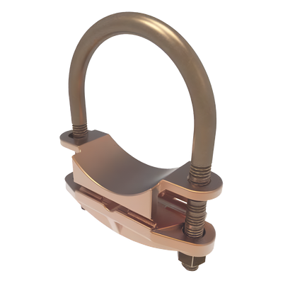 Conector Mecánico para Cable / Calibre 4 a 2/0 AWG / Paralelo o 90° / Tubo 1 1/4" o Varilla 1 3/8" - 1 1/2" / UL467 | SIERRA STORE