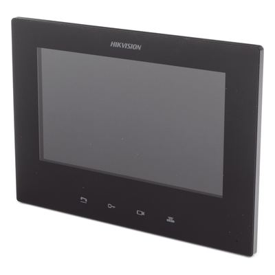 HIKVISION DS-KH6220-LE1 - Monitor IP para Videoportero / Pantalla 7" / Resolución 1024 x 600 / 16 Canales de Video / PoE Estándar / 8 | SIERRA STORE