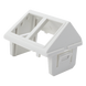 SIEMON CTE-MXA-02-02 - Adaptador de Placa de Pared / 2 Salidas / Angulado / Compatibilidad TERA y UTP MAX / Blanco | SIERRA STORE