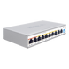 Switch PoE Administrable en la Nube / 8 Puertos 10/100 Mbps PoE / 2 Puertos Uplink Gigabit / Presupuesto PoE 100 W / Alcance PoE 250 m | SIERRA STORE