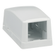 PANDUIT CBX1WH-A - Caja de Montaje en Superficie / 1 Puerto Mini-Com / Bajo Perfil / ABS / 26.3 x 23.2 x 48.1 mm | SIERRA STORE