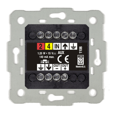 Módulo de Entrada de Audio Auxiliar / Regulador de Volumen / Compresor de Señal / Auto-mezclable 5 Unidades / 15 VDC / 1.25 W RMS | SIERRA STORE