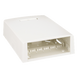 PANDUIT CBXF12IW-AY - Caja de Montaje en Superficie / 12 Puertos Mini-Com / Almacenamiento 24 m (78.7 ft) de Fibra / ABS RoHS / 120 x | SIERRA STORE