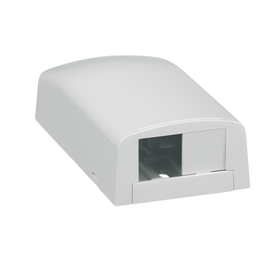 PANDUIT CBX2WH-AY - Caja de Montaje en Superficie / 2 Espacios Mini-Com / 2 Puertos / ABS / 1.95 x 1.06 x 3.65 pulgadas | SIERRA STORE