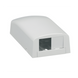 PANDUIT CBX2WH-AY - Caja de Montaje en Superficie / 2 Espacios Mini-Com / 2 Puertos / ABS / 1.95 x 1.06 x 3.65 pulgadas | SIERRA STORE