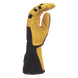Guantes de Trabajo para Liniero / Cuero Blando / Nudillos Acolchados Doble Fila / Neopreno 4'' (102 mm) / Talla Grande | SIERRA STORE