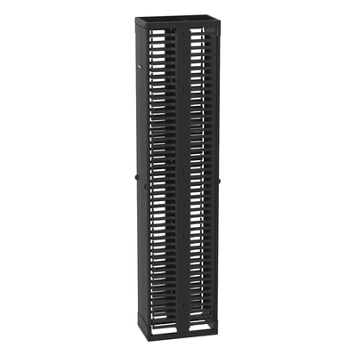 PANDUIT PR2VD12 - Organizador de Cable Vertical Doble / 45 Espacios Rack 19" / 12in (304.8 mm) Ancho / Tapas de Acero / Dedos ABS / | SIERRA STORE
