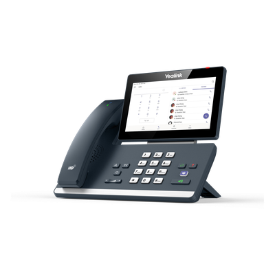 Teléfono IP Empresarial / Pantalla Táctil 7 Pulgadas / Bluetooth 5.2 / Wi-Fi Dual Band / PoE / Microsoft Teams Nativo | SIERRA STORE