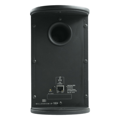 Altavoz HiFi IP PoE / 2 Vías 5.25in+0.25in / 12W 802.3at / Ethernet 10/100 Mbps / 7.4x5.9x6.4in / Negro | SIERRA STORE
