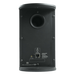 Altavoz HiFi IP PoE / 2 Vías 5.25in+0.25in / 12W 802.3at / Ethernet 10/100 Mbps / 7.4x5.9x6.4in / Negro | SIERRA STORE