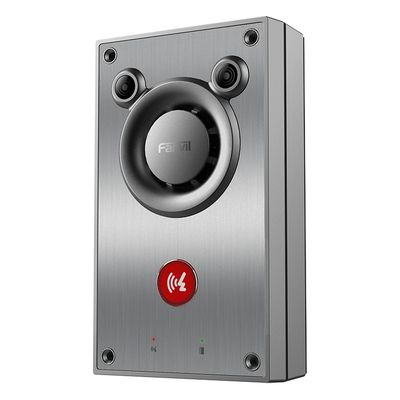 Intercomunicador IP de Emergencia / Altavoz 10W / 2 Líneas SIP / IP66 e IK10 / PoE 802.3af / Rango -40°C a 70°C | SIERRA STORE