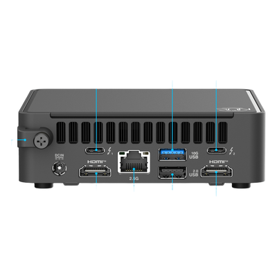 Mini PC NUC / Core 5 210H / 16 GB DDR5 / SSD 512 GB NVMe / Wi-Fi 7 / 2.5 GbE / Windows 11 Pro | SIERRA STORE