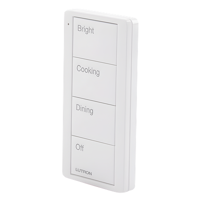 Control de escenas Pico / 4 botones grabados Bright-Cooking-Dining-Off / RF 431-437 MHz / batería CR2032 de 10 años / Caseta Wireless | SIERRA STORE