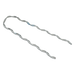 Remate Preformado para Cable Guía de Acero / Acero Galvanizado / Ø 1.2 - 1.3 mm / Tensión 1300 N / Longitud 160 mm (0.52 ft) / | SIERRA STORE