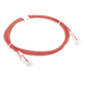 LINKEDPRO BY EPCOM LP-UT6-200-RD-28 - Cable de Parcheo Slim UTP Cat6 / 2 m (6.56 ft) / 28 AWG / RJ45 Chapado en Oro / Rojo | SIERRA STORE