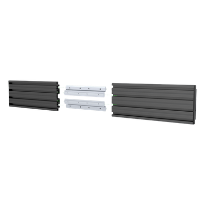 EPCOM INDUSTRIAL SDJH103 - Riel de Aluminio para Videowall / Longitud 1000 mm (3.3 ft) / Altura 120 mm / Ancho 21 mm / Diseño Modular | SIERRA STORE