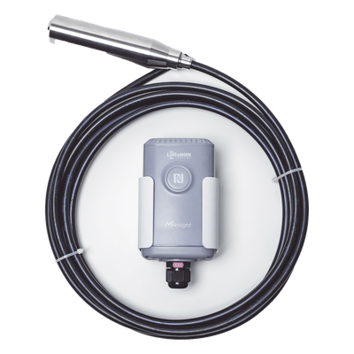 Sensor Sumergible de Nivel de Agua LoRaWAN / Rango 200 m (656.2 ft) / Precisión 0.5% FS / Resolución 0.01 m / Batería 10 Años | SIERRA STORE