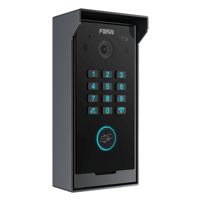 Videoportero IP SIP / Cámara HD 2 MP / IR Nocturno / IP65 e IK07 / Teclado Numérico / BLE y Tarjeta IC / 10,000 Tarjetas / SIP 2.0 y | SIERRA STORE
