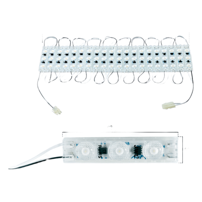 Cadena LED / 20 Módulos en Serie / 4 500 Lúmenes / 50W / IP65 / 6 500 K / 110V / Adhesivo | SIERRA STORE