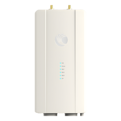 Radio para Enlace Backhaul / Wi-Fi 6 hasta 1 Gbps / 4.9-6.2 GHz / IP67 / PoE 802.3at / SFP Óptico | SIERRA STORE